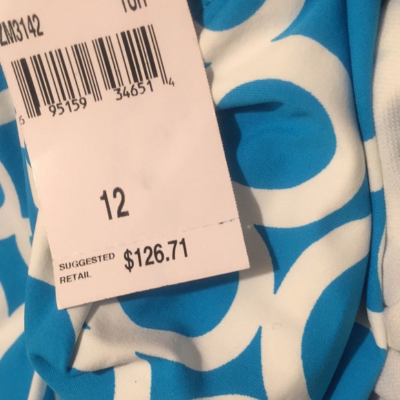 🆕La Blanca Halter Top/Bikini Bottom Sz 12 Suit - Picture 7 of 7